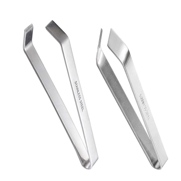 2 pinzas para huesos de pescado, alicates para , pinzas para desplumar portátiles multiusos manuales fáciles de usar, alicates ergonómicos de acero BLESIY Pinzas para huesos
