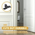 thumbnail image 3 of unbranded Tope De Puerta Sin Clavos Con De En Hierro Fundido Negro Resistente Para Interiores, 3 of 8