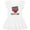 AA-White, variant on Inktastic 100th Day School Party Girls Toddler Dress