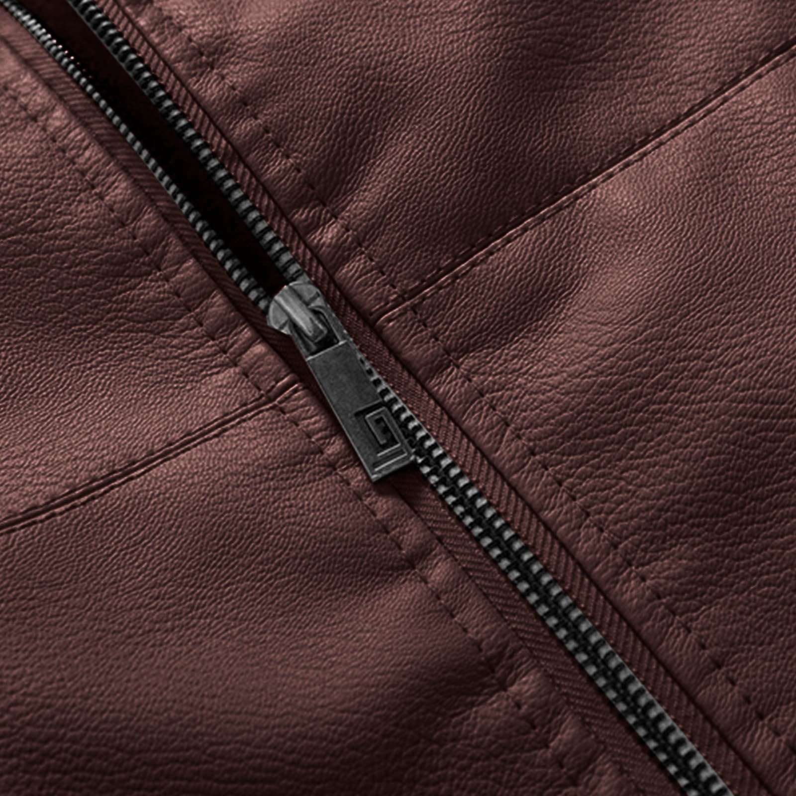 Bazeneo Mens Leather Jackets with Removable Hood Winter Fleece Faux Leather Jacket Thick Warm Zip Up Motorcycle Jacket Long Sleeve Hooded Biker Jackets Retro Fitted Casual Outwear