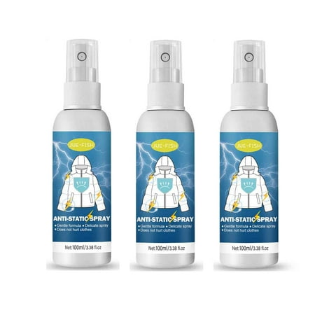 

Anti-static Spray Static Electricity From Hair And Clothes Does Not Hurt Clothes，is Safe And Does Not Irritate(100ml)