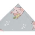 thumbnail image 4 of Cute Animal Pig Tapestry Wall Hanging Tapestries Happy Colorful Hippie Psychedelic Art Polyester Carpet Wall Decorative for Living Room Bedroom 80x60inch, 4 of 7