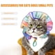 thumbnail image 3 of KAKOWELY Sombrero arcoíris para perros y gatos, gorra para el sol, accesorios de disfraz para gatos, perros y mascotas pequeñas., 3 of 5