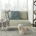 thumbnail image 3 of Nourison Shag Celadon Decorative Throw Pillow , 18" x 18", 3 of 5