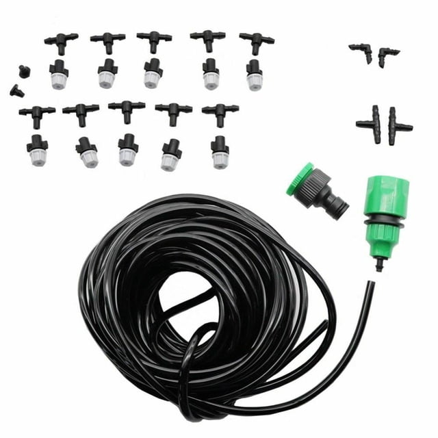 Cabezal De Manguera De 10 M, Riego Por Pulverización, Sistema De Refrigeración Por Pulverización, Boquilla Para Jardín Minnieouse HA020233-00