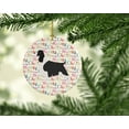 thumbnail image 2 of English Springer Spaniel Merry Christmas Ceramic Ornament, 2 of 3