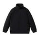 thumbnail image 2 of pstuiky camisas de hombre de manga larga, Camiseta de manga larga de polar para hombre, de color liso, con cuello alto para exteriores, informal, de manga larga y cuello alto para hombre. xxl, 2 of 3