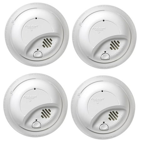 First Alert Hardwired Smoke Alarm with Battery Backup 4
