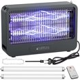 thumbnail image 1 of FTMKK Mosquito Zapper [Poweful 3500V Double Grid & Remote] Fly Zapper, Electronic Mosquito Repellent to Trap Bug Insect Fly Indoor, Bug Light 20W & 4 Lights, Grey, 1 of 8