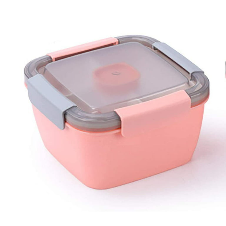 Healthwayz Stainless Steel Food Containers Set of 3 Stackable Lunch Boxes Sandwich Salad Containers for Kids Adults Kitchen Storage Leak Proof