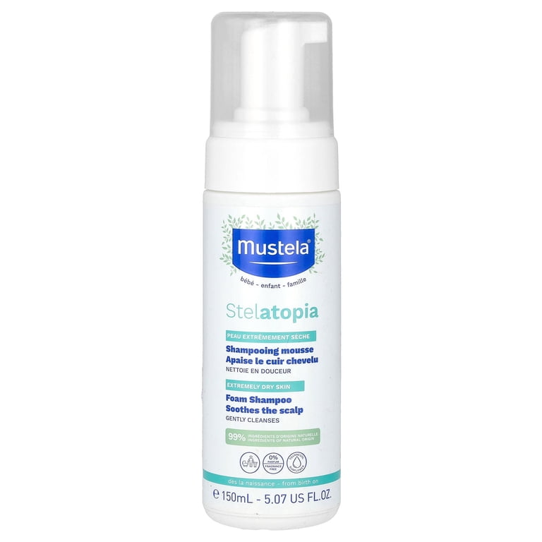 Mustela Stelatopia Foam Shampoo, Eczema-Prone Skin, 5 Oz photo 2
