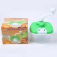 thumbnail image 2 of OUNONA Handy Meat and Vegetable Cutter Machine Multi Color Plastic Food Processor for Kitchen Use Size 2.5L, 2 of 6