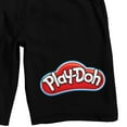 thumbnail image 2 of Play-Doh Logo Men's Black Sleep Pajama Pants, 2 of 4