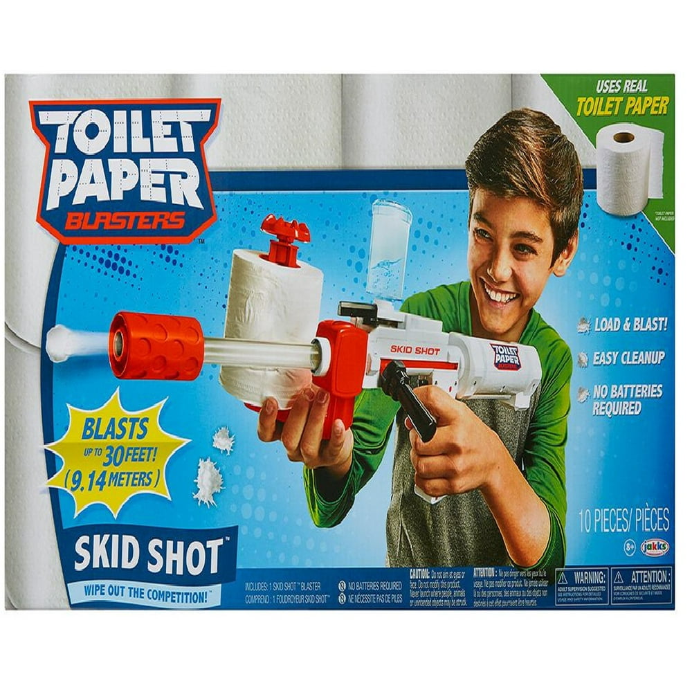 Jakks Pacific Toilet Paper Blaster Skid Shot,toys