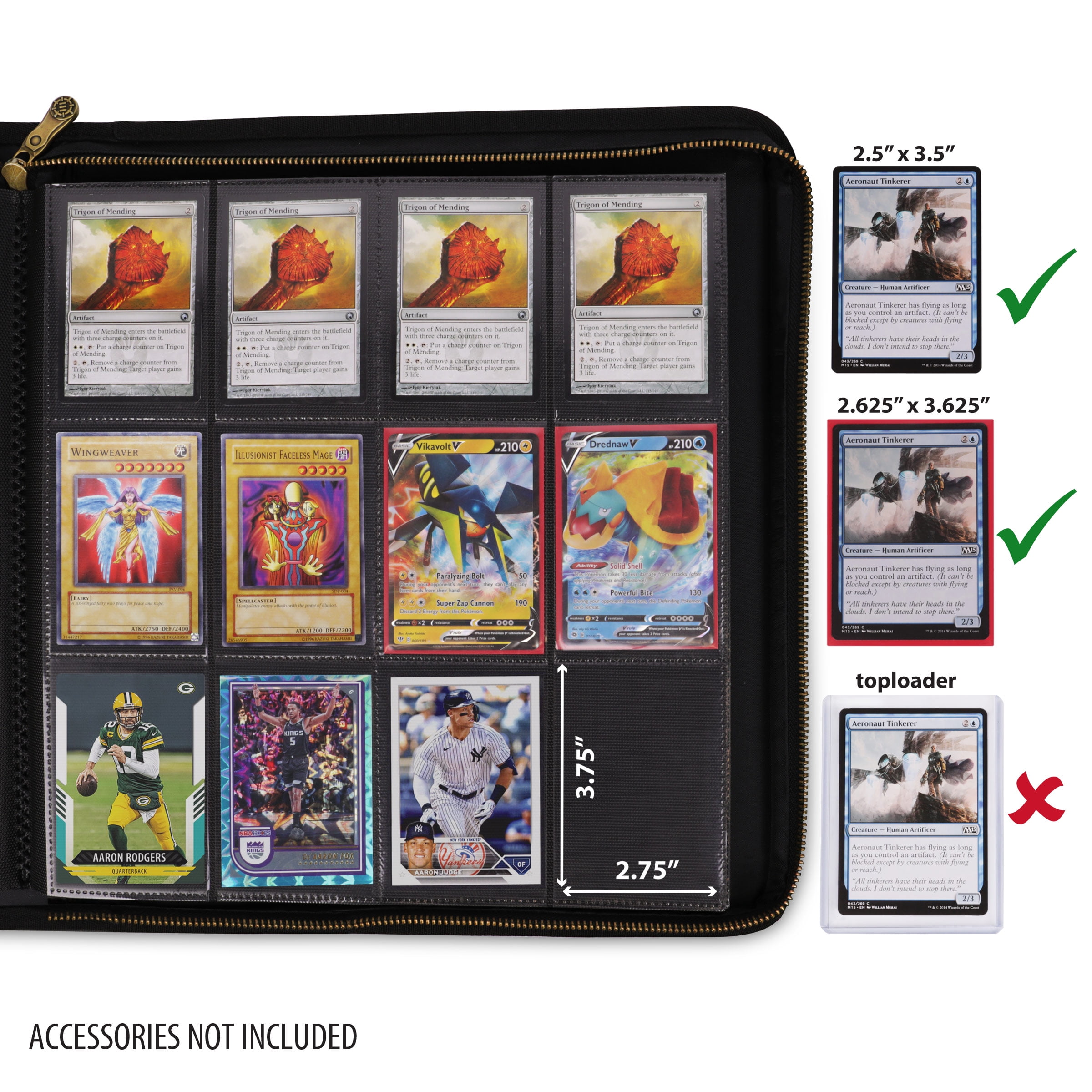 190 card binder PSA Slab Bumper main image 0