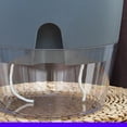 thumbnail image 3 of Self Watering Plastic Flowerpot Transparent Double Layer Detachable Light Flowerpot for Balcony Grey Medium, 3 of 6