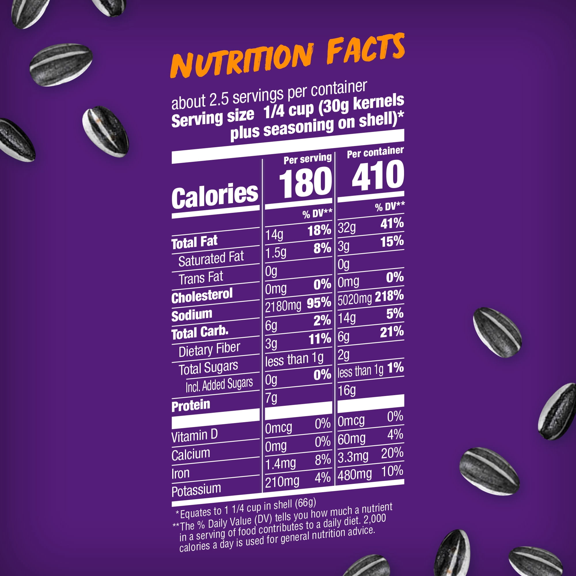BIGS Sunflower Seeds, Taco Bell Taco Supreme Flavor, 5.35 oz.