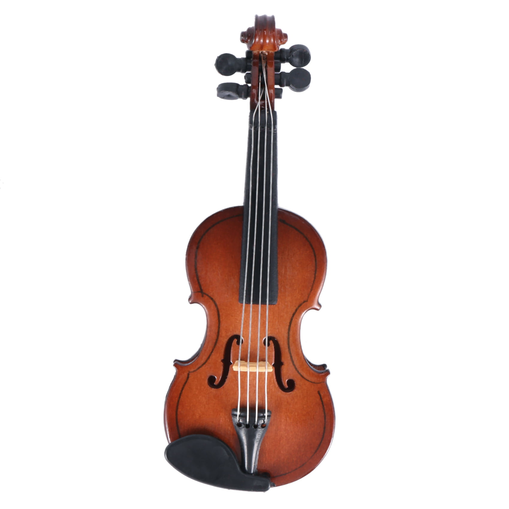 8x3cm Rfvtgb Gifts Violin Music Instrument Miniature Replica with Case