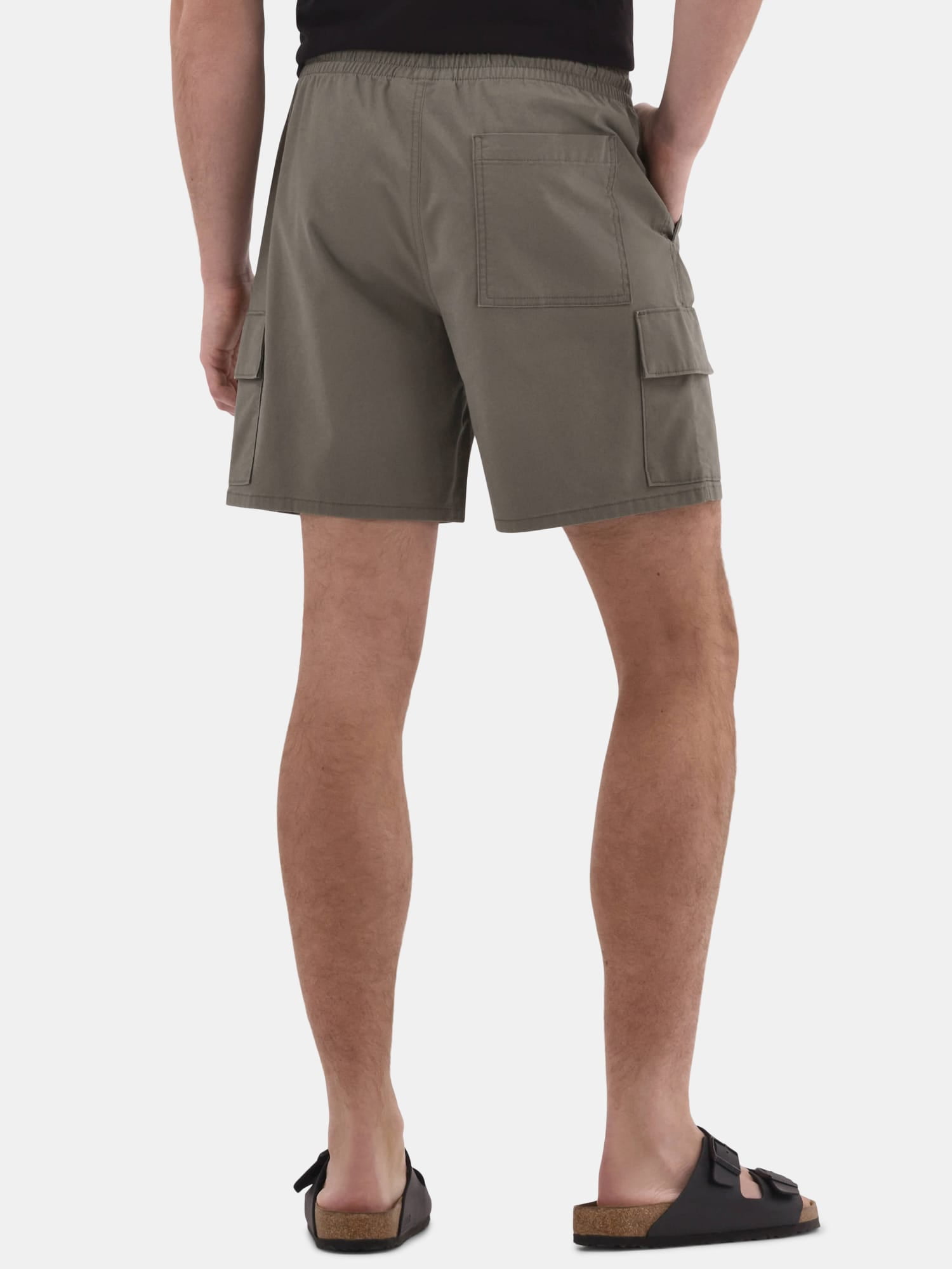 No Boundaries Men's & Big Men's Twill Cargo Shorts, 7" Inseam, Sizes XS-5XL