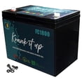 thumbnail image 2 of Krank It UP FC1800 12V Power Cell Car Audio Battery – 1900W / 81Ah High Performance Auxiliary Battery for Amplifiers & Sound Systems, 2 of 8