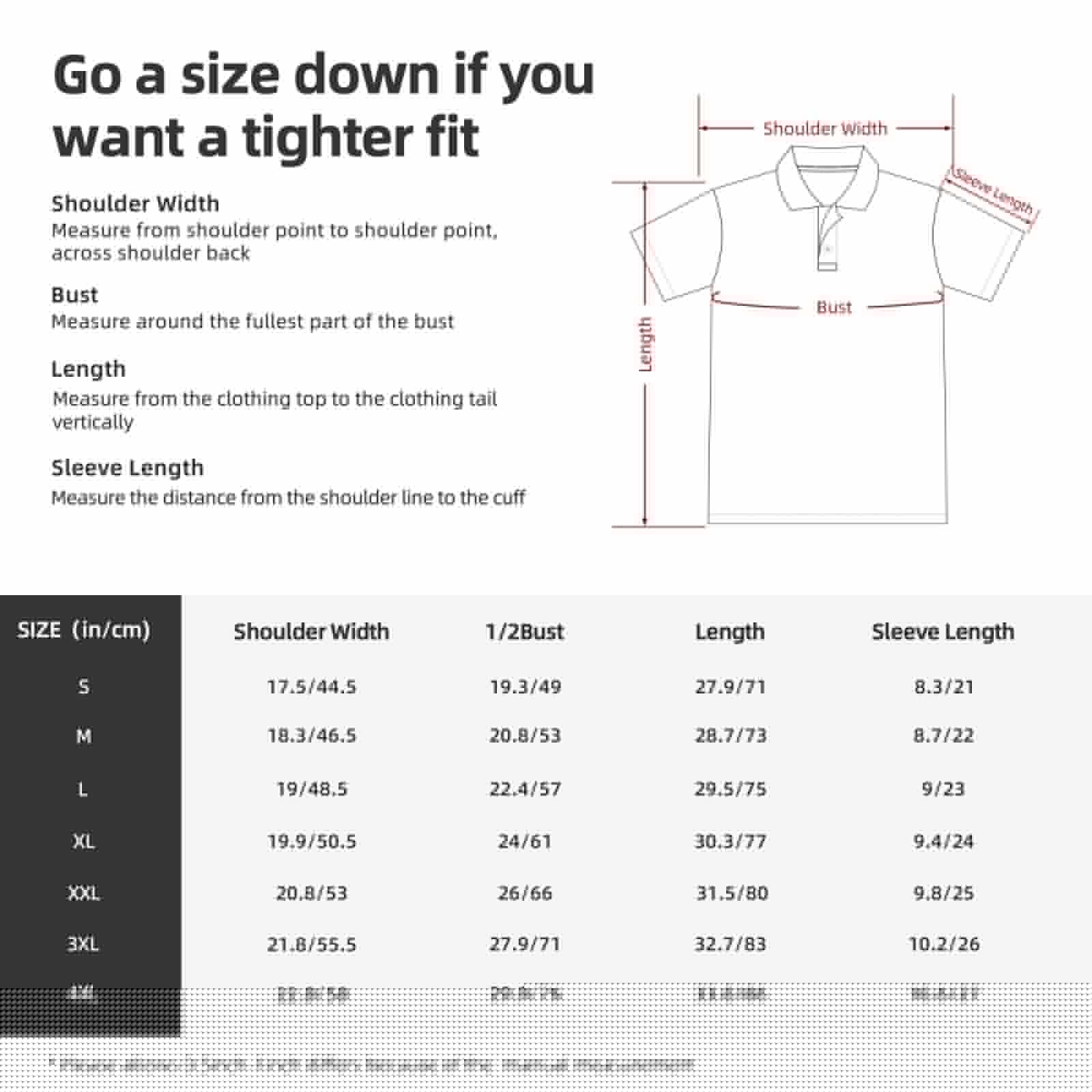 thumbnail image 6 of Kdxio Cute Sloths Bear Relaxing In Coffee Cup Print Men's Short Sleeve Polo Shirt,Midweight Men's Shirt, 6 of 6