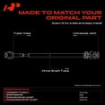 thumbnail image 3 of A-Premium Driveshaft Assembly Compatible with Dodge Dakota 2000 Pickup Durango 2000 Sport Utility 4WD Front, 3 of 10