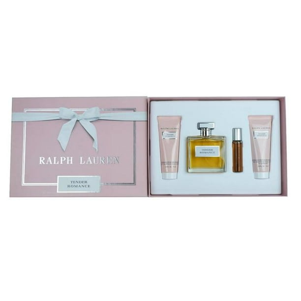 Ralph Lauren - Ralph Lauren Tender Romance 4 Piece Gift Set For Women - Walmart.com - Walmart.com