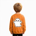 thumbnail image 6 of Child Boys Halloween Shirt for 9t 10t Boys Halloween T-shirt Boys Ghost Kids Shirt Crewneck Long Sleeve Graphic Top Toddler to Youth Boys Clothes Size 9-10 Years, 6 of 9