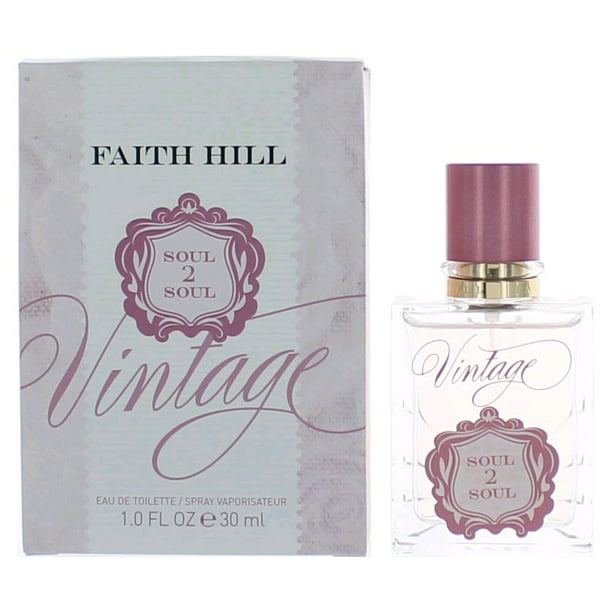 Faith Hill Soul 2 Soul Vintage by Faith Hill, 1 oz Eau De Toilette Spray for Women