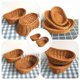 thumbnail image 4 of 2pcs cestas de plástico imitación rattan cestas tejidas de cocina Cestas de almacenamiento de cocina, 4 of 7