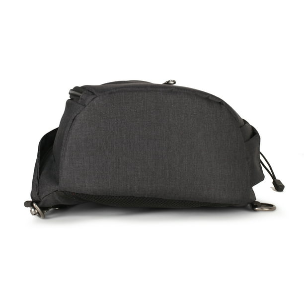 SwissTech Travel Sling Backpack Black All Ages Walmart Exclusive Walmart Business Supplies