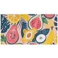 thumbnail image 2 of Fruits Leaves 3 Ring Binders 1.5 inch Hardcover File Folders with Interior Pockets A4 Size Organizer for School Office Hospital Set of 2, 2 of 8
