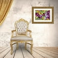 thumbnail image 3 of Jaynes Gallery 24x17 Gold Ornate Wood Framed with Double Matting Museum Art Print Titled - Netherlands Orchids on display at Keukenhof Gardens, 3 of 4