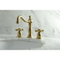 thumbnail image 2 of Kingston Brass KS1977AX 8 in. Widespread Bathroom Faucet, Brushed Brass, 2 of 5
