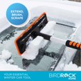 thumbnail image 2 of Cepillo para nieve con raspador de hielo extensible BIRDROCK HOME 36", 2 of 9