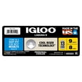 thumbnail image 6 of Igloo Small Cooler, 9 Quart Laguna Ice Chest, 13 Can Capacity, Red, 6 of 16
