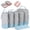 Blue, variant on 6-Piece Expandable Space-Saving Packing Cubes, Expandable Space-Saving Cubes, Mesh Luggage Organizers, Shoe Bag and Laundry Pouch for Suitcase, Carry-On, Cruise, Backpack, Closet (A)