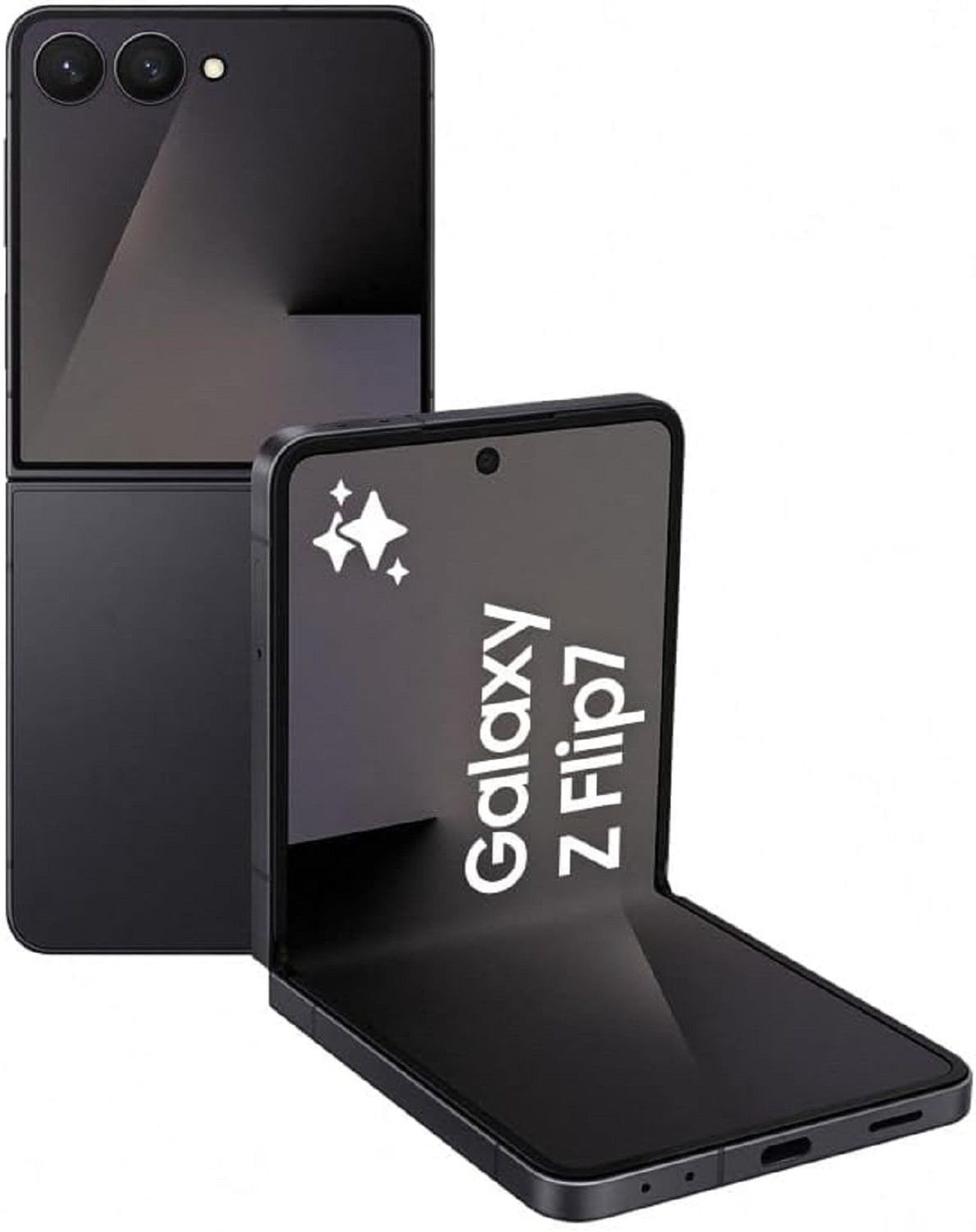 Refurbished Samsung Galaxy Z Flip7 5G - 512GB – Jet Black – 50MP
