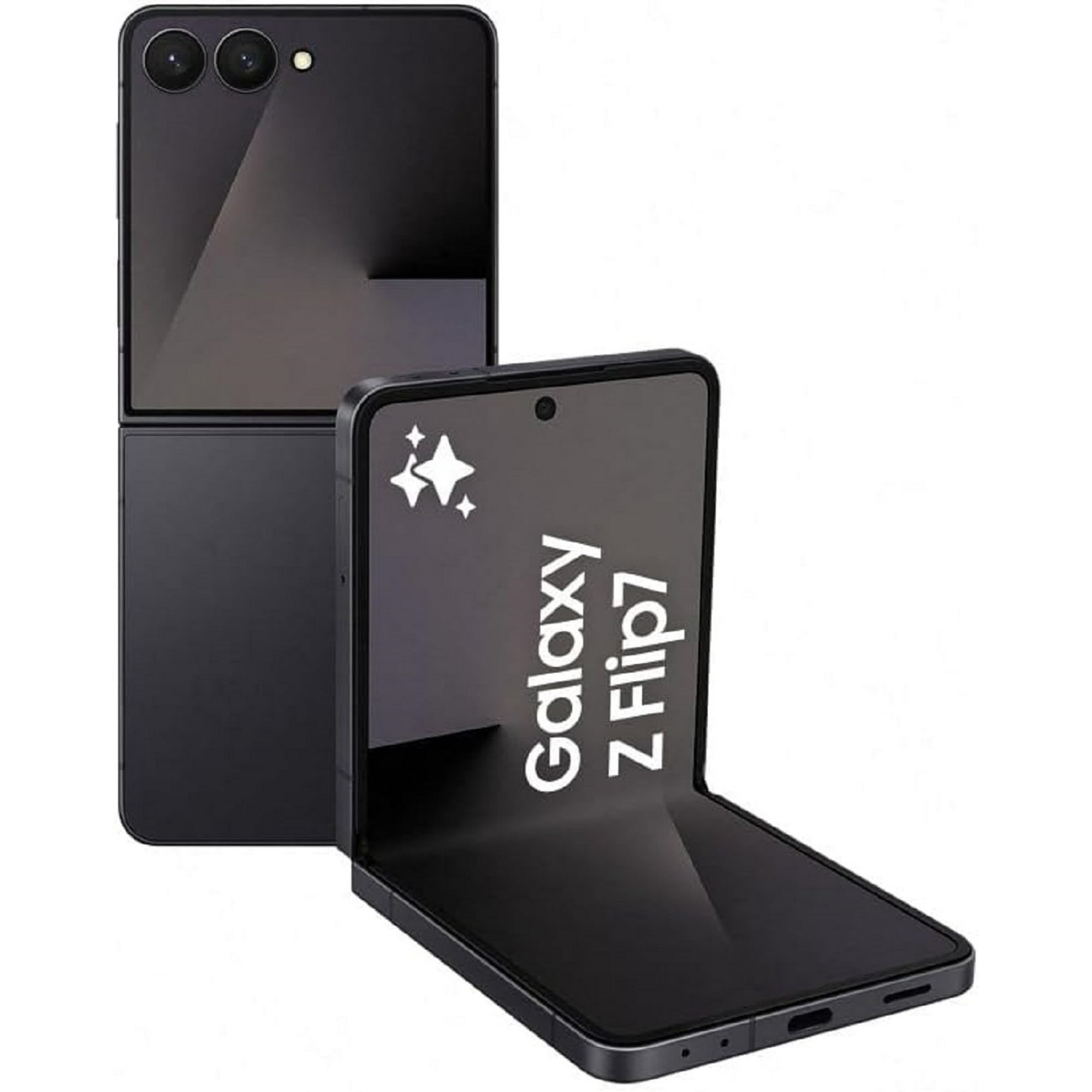 Refurbished Samsung Galaxy Z Flip7 5G - 512GB – Jet Black – 50MP