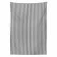 thumbnail image 2 of Grey Chevron Tablecloth, Zig Zag Classic Herringbone Vintage Thread Pattern, Rectangle Satin Table Cover Accent for Dining Room and Kitchen, 60" X 84", Charcoal Grey Pale Grey, by Ambesonne, 2 of 2