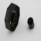 thumbnail image 5 of Rueda dispensadora de cinta plástica de 36mm, rueda central de repuesto para dispensadores de cinta de escritorio estándar, color negro, 5 of 5