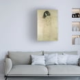 thumbnail image 2 of Trademark Fine Art Gustav Klimt Portrait of a Young Woman 1896-97 Canvas Wall Art - 22x32, 2 of 5