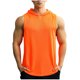 thumbnail image 2 of pstuiky Camiseta sin mangas para hombre, Blusa informal de verano con capucha y sin mangas de color liso para hombre Chaleco de hombre xl, 2 of 6