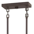 thumbnail image 2 of 3074KZ Hinkley Lighting Alister - Eight Light Linear Chandelier in Traditional-Transitional Style - 33 Inches Wide by 18.5 Inches High-Buckeye Bronze, 2 of 4