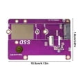 thumbnail image 1 of Placa de extensión PCIe a M.2 NVMe SSD compatible con M.2 2230/2242/2280 SSD M.2 NVMe SSD PCIe placa periférica para Raspberry Pi 5, 1 of 6