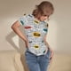 thumbnail image 3 of Fotbe Hello Body de Mujer con Cuello Redondo y Mangas Cortas, Sin Mangas Ajustado, Suave, Cómodo y Básico-Small, 3 of 7