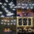 thumbnail image 5 of Solar Star Twinkle String Lights,8 Modes Solar Powered Fairy Light Waterproof Lights for Indoor Outdoor Wedding Christmas Party Decoration(White-39.4ft-100led), 5 of 7