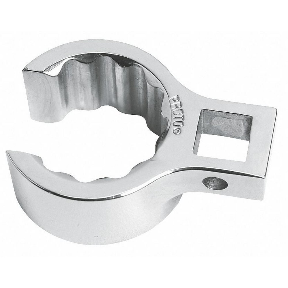 13/16" Steel Crowfoot Socket Wrench with 3/8" Drive Size and Full