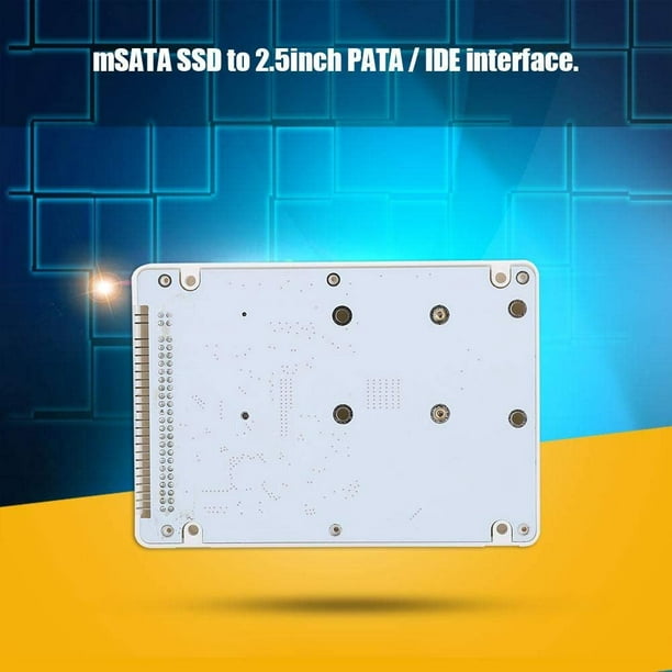 mSATA to 2.5 Inch PATA IDE 44 Pin SSD Solid State Drive Enclosure