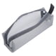 thumbnail image 5 of Estuche simple para lápices con cremallera, bolsa de almacenamiento para bolígrafos de malla de nailon para adolescentes, niños, niñas, estudiantes escolares, color gris, 5 of 5